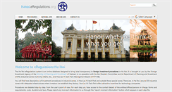 Desktop Screenshot of hanoi.eregulations.org