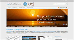 Desktop Screenshot of mali.eregulations.org