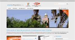 Desktop Screenshot of oriental.eregulations.org