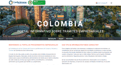 Desktop Screenshot of colombia.eregulations.org