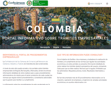 Tablet Screenshot of colombia.eregulations.org