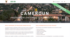 Desktop Screenshot of cameroun.eregulations.org
