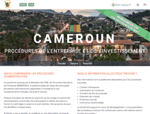 Tablet Screenshot of cameroun.eregulations.org