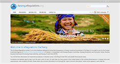 Desktop Screenshot of danang.eregulations.org